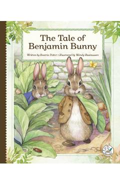 Coperta cărții 'The Tale of Benjamin Bunny - Beatrix Potter'