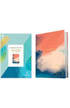 Coperta cărții 'NLT Courage for Life Study Bible for Women, Filament-Enabled Edition (Hardcover) - Tyndale'