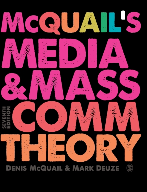 McQuail's Media and Mass Communication Theory - Denis Mcquail