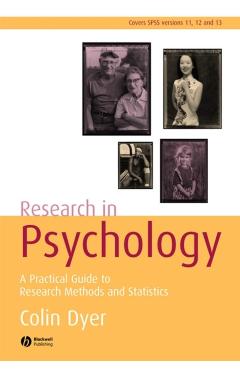 Coperta cărții 'Research in Psychology - Colin Dyer'