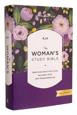 Kjv, the Woman's Study Bible, Hardcover, Red Letter, Full-Color Edition, Comfort Print: Receiving God's Truth for Balance, Hope, and Transformation - Dorothy Kelley Patterson