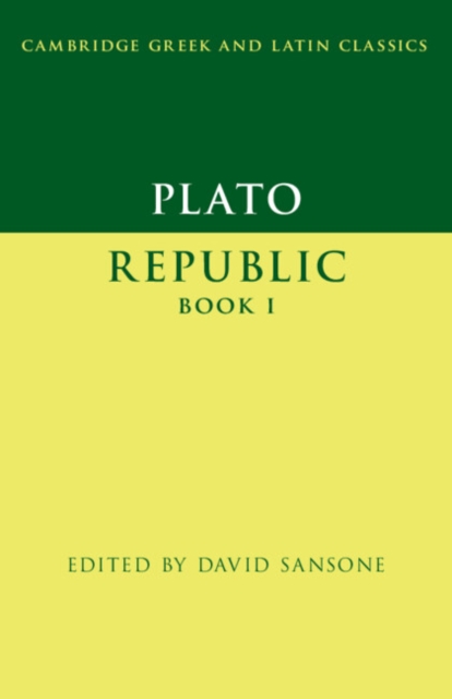 Plato: Republic Book I - David Sansone