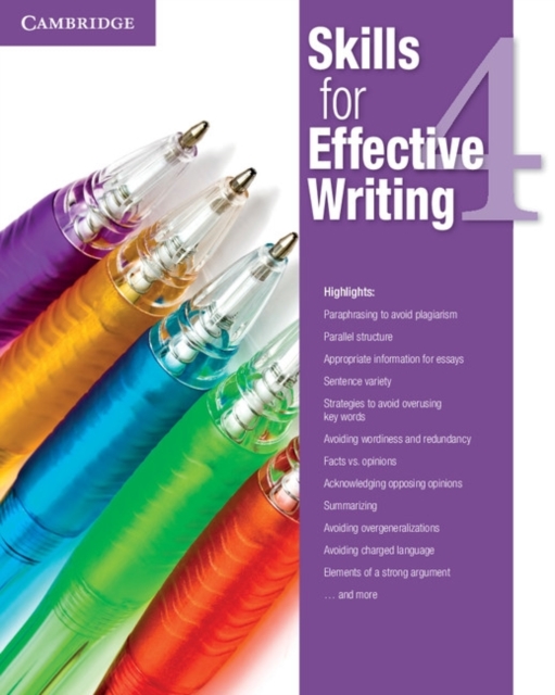 Skills for Effective Writing Level 4 Student's Book - Various