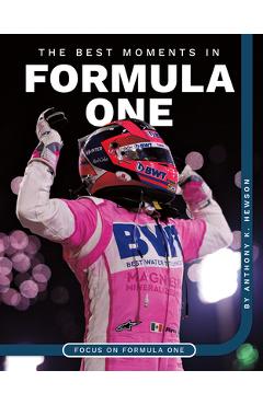 Coperta cărții 'Best Moments in Formula One - Anthony K. Hewson'