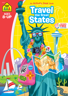 School Zone Travel the Great States Workbook - School Zone