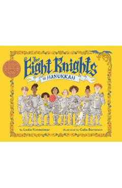 Coperta cărții 'The Eight Knights of Hanukkah - Leslie Kimmelman'
