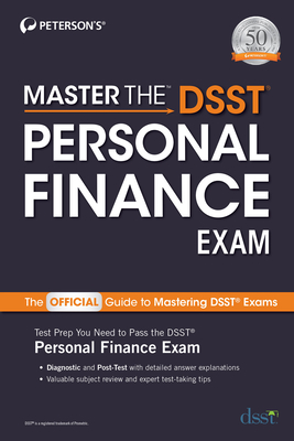 Coperta cărții 'Master the Dsst Personal Finance Exam - Peterson's'