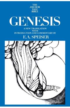 Coperta cărții 'Genesis - E. A. Speiser'