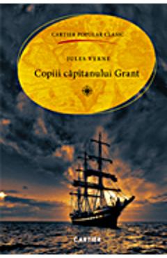 Coperta cărții 'Copiii capitanului Grant - Jules Verne'