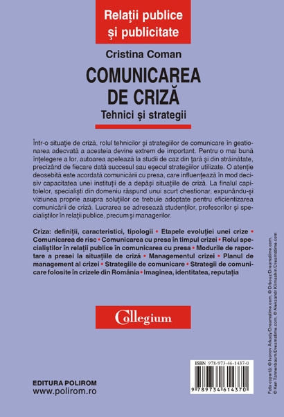 Comunicarea de criza - Cristina Coman