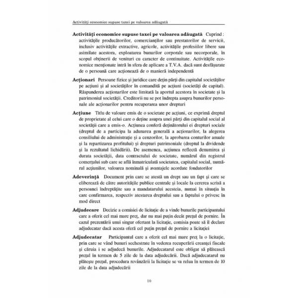 Concepte si expresii importante pentu aplicarea legislatiei fiscale din Ro - Gheorghe M. Voinea
