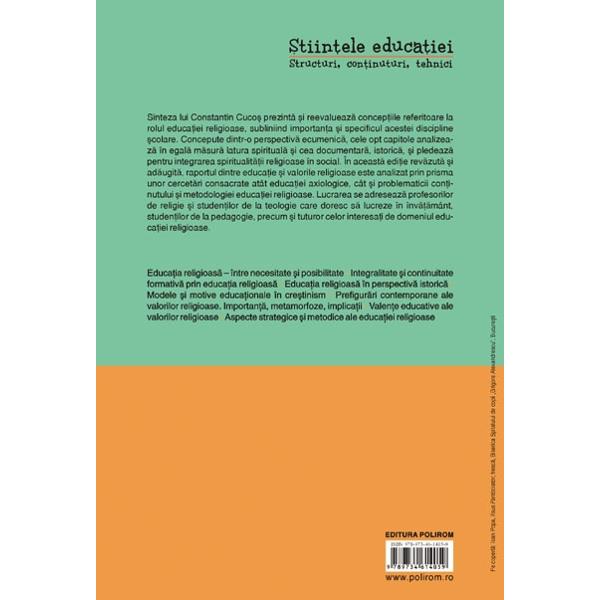 Educatia religioasa - Constantin Cucos