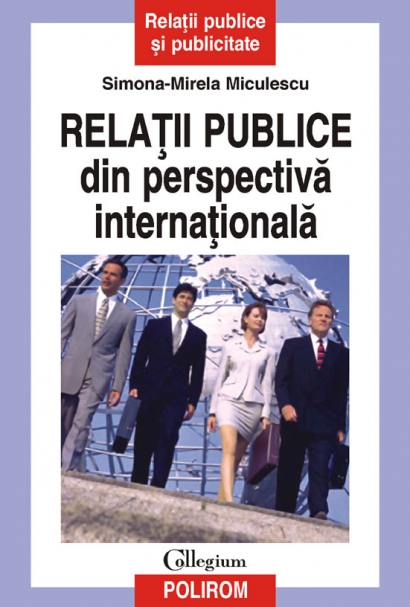 Coperta cărții 'Relatii publice din perspectiva internationala - Simona-Mirela Miculescu'