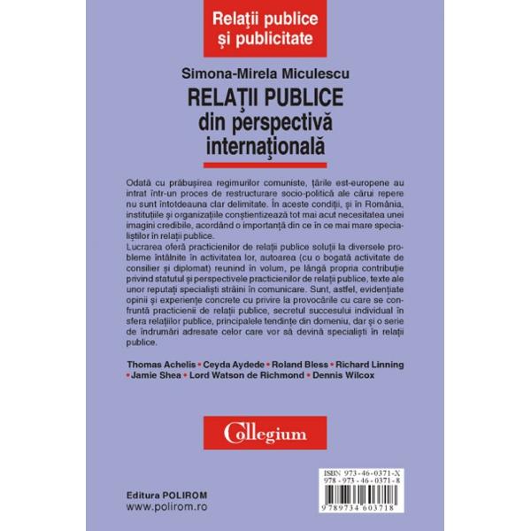 Relatii publice din perspectiva internationala - Simona-Mirela Miculescu