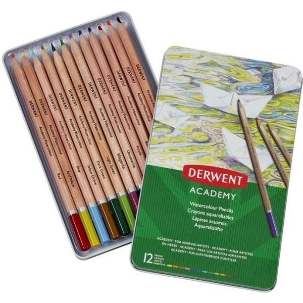 Set 12 creioane colorate acuarela