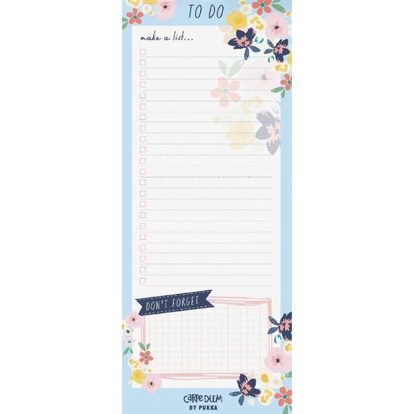 Planner magnetic: To do List. Floral