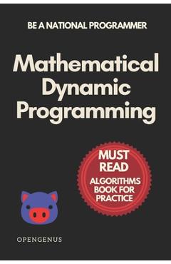 Coperta cărții 'Mathematical Dynamic Programming - Aditya Chatterjee'