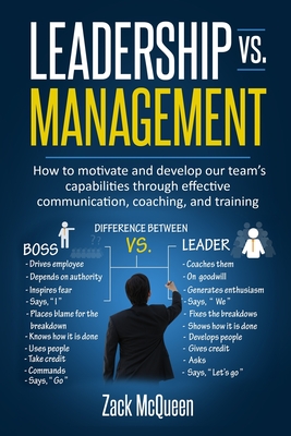 Leadership vs. Management: How to motivate and develop our team's capabilities through effective communication, coaching, and training - Zack Mcqueen