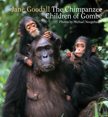 Coperta cărții 'Chimpanzee Children of Gombe - Jane Goodall'