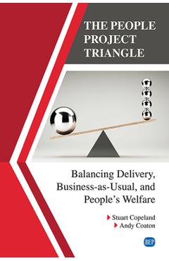 Coperta cărții 'The People Project Triangle: Balancing Delivery, Business-as-Usual, and People's Welfare - Stuart Copeland'