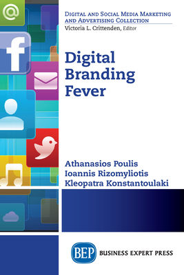 Coperta cărții 'Digital Branding Fever - Athanasios Poulis'