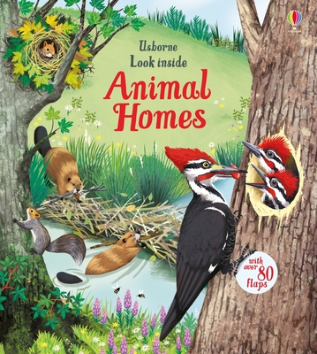 Coperta cărții 'Look Inside Animal Homes - Emily Bone'