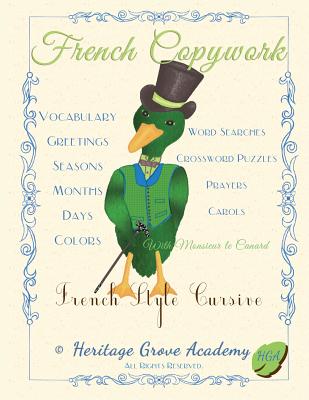 French Copywork: French Style Cursive - Galadriel Grace