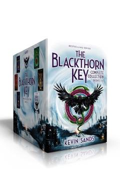 Poza produsului The Blackthorn Key Complete Collection (Boxed Set): The Blackthorn Key; Mark of the Plague; The Assassin's Curse; Call of the Wraith; The Traitor's Bl - Kevin Sands