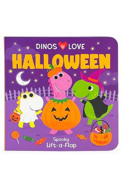 Poza produsului Dinos Love Halloween - Cottage Door Press