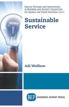 Coperta cărții 'Sustainable Service - Adi Wolfson'