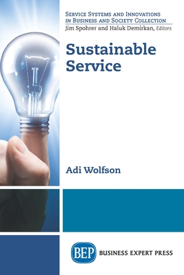 Coperta cărții 'Sustainable Service - Adi Wolfson'