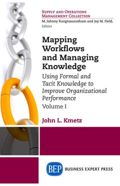 Coperta cărții 'Mapping Workflows and Managing Knowledge: Using Formal and Tacit Knowledge to Improve Organizational Performance,'