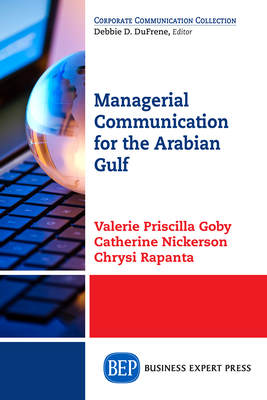 Coperta cărții 'Managerial Communication for the Arabian Gulf - Valerie Priscilla Goby'