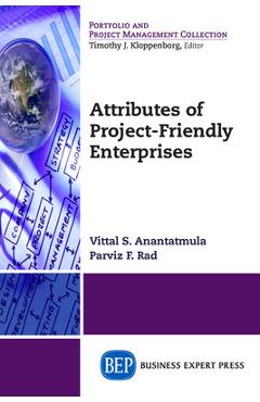 Coperta cărții 'Attributes of Project-Friendly Enterprises - Vittal S. Anantatmula'
