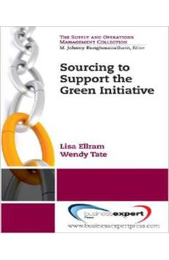 Coperta cărții 'Sourcing to Support the Green Initiative - Lisa Ellram'