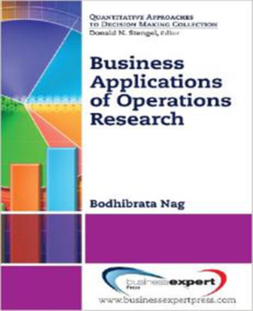 Business Applications of Operations Research - Bodhibrata Nag