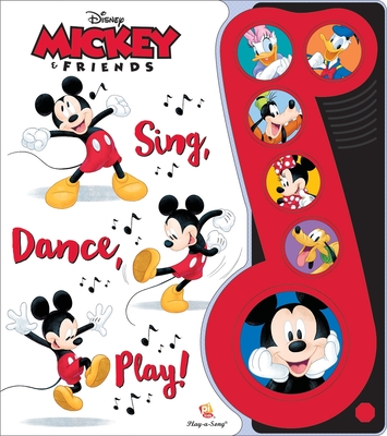 Disney Mickey and Friends: Sing, Dance, Play! Sound Book [With Battery] - Pi Kids