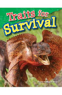Coperta cărții 'Traits for Survival - Dona Herweck Rice'