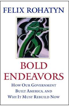 Coperta cărții 'Bold Endeavors: How Our Government Built America, and Why It Must Rebuild Now - Felix G. Rohatyn'