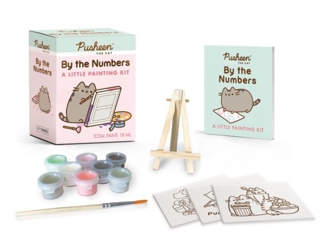 Pusheen by the Numbers: A Little Painting Kit - Claire Belton