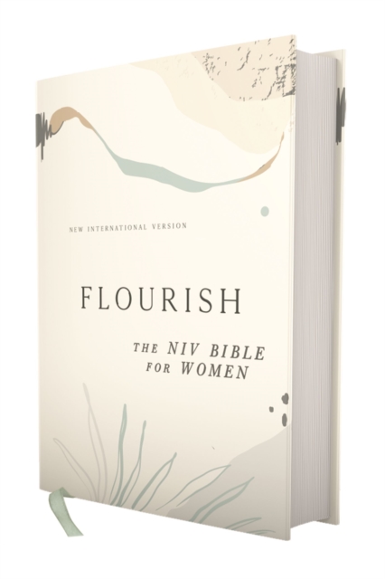 Flourish: The NIV Bible for Women, Hardcover, Cream, Comfort Print - Livingstone Corporation