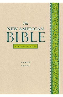 Coperta cărții 'Large Print Bible-NABRE - Confraternity Of Christian Doctrine'