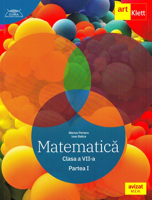 Matematica - Clasa 7 Partea 1 - Traseul albastru - Marius Perianu, Ioan Balica