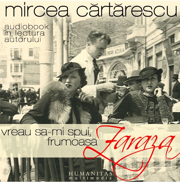 Coperta cărții 'Audiobook CD - Vreau Sa-Mi Spui Frumoasa Zaraza - Mircea Cartarescu'