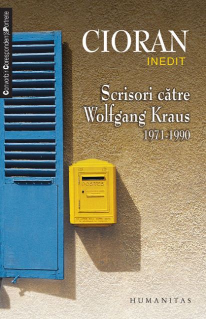 Coperta cărții 'Scrisori catre Wolfgang Kraus 1971-1990 - Cioran'