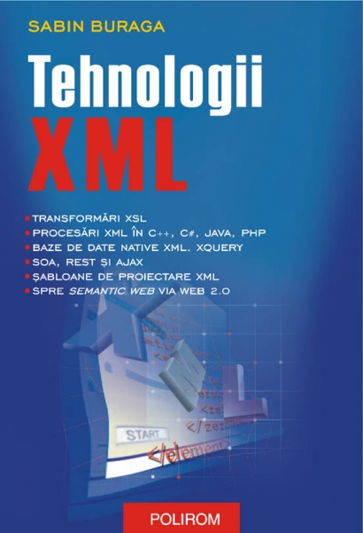 Coperta cărții 'Tehnologii Xml - Sabin Buraga'
