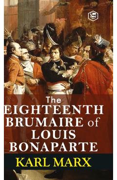 Coperta cărții 'The Eighteenth Brumaire of Louis Bonaparte - Karl Marx'