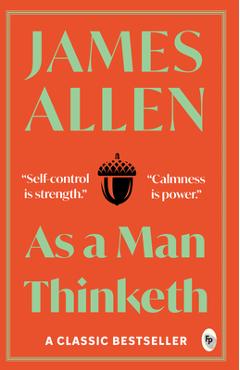 Coperta cărții 'As a Man Thinketh - James Allen'