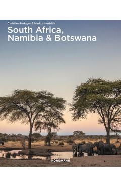 Coperta cărții 'South Africa, Namibia & Botswana - Markus Hertrich'