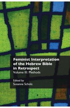 Coperta cărții 'Feminist Interpretation of the Hebrew Bible in Retrospect. III: Methods - Susanne Scholz'